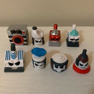 Grossery Gang Series 3 Clean Team Lot of 8 Figures